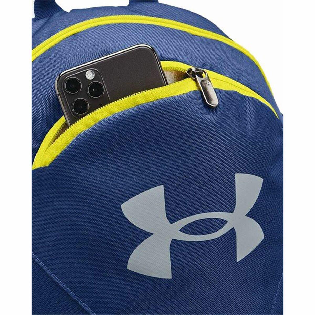 Zaino Uomo Under Armour Hustle Lite Blu per Sport e Palestra 4/4