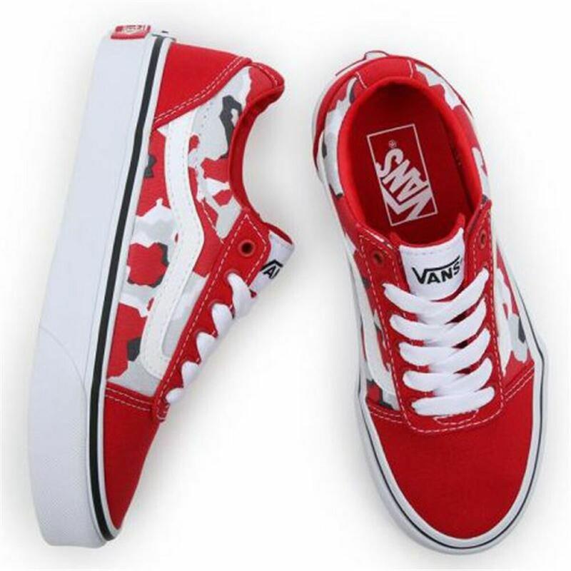 Zapatillas Deportivas Infantiles Vans YT Ward Rojo