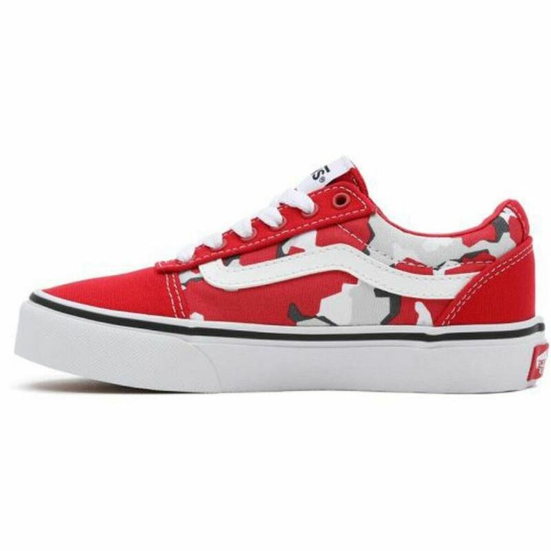 Zapatillas Deportivas Infantiles Vans YT Ward Rojo