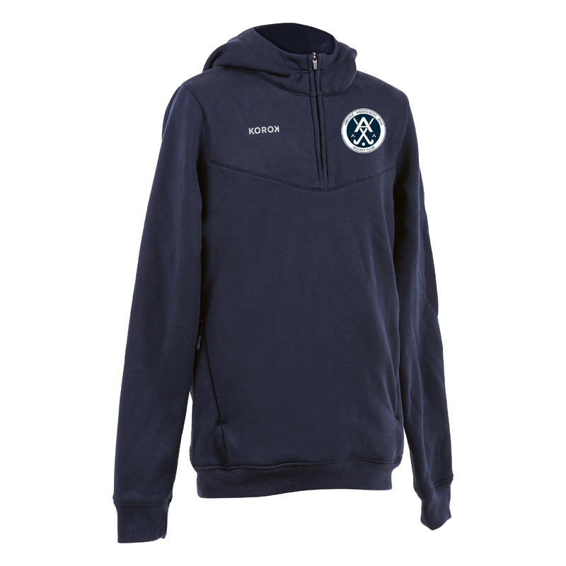 Sweat-shirt de Amicale Anderlecht Avia Hockey Club junior FH500 bleu marine