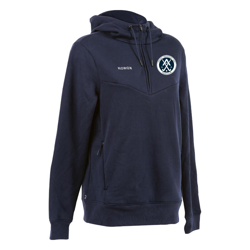 Sweat-shirt de Amicale Anderlecht Avia Hockey  femme FH500 bleu marine S