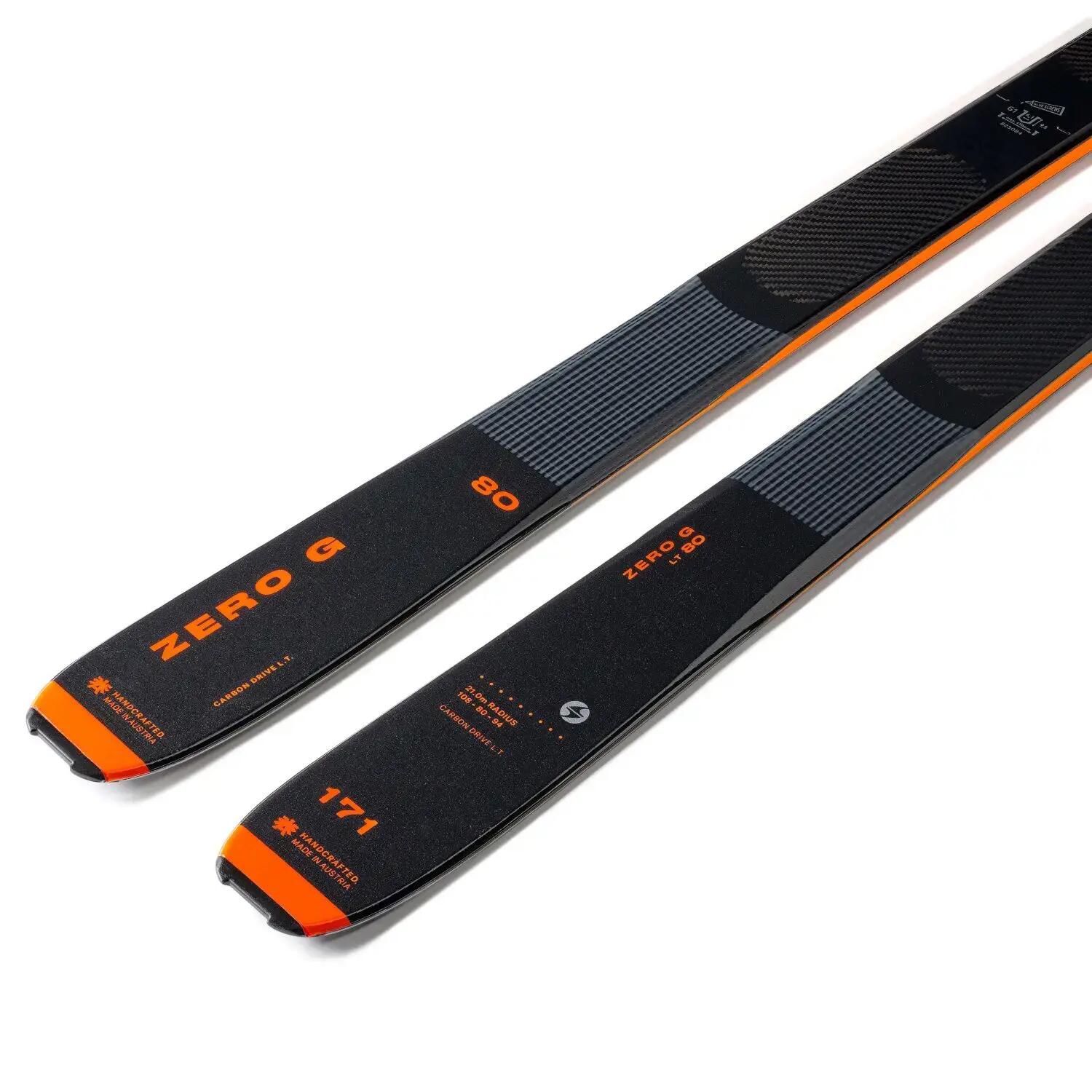 Skis (sans Fixations) Zero G Lt 80 Black Orange Homme 5/5