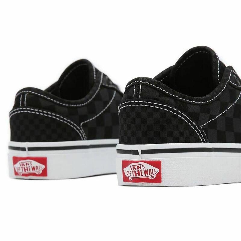 Zapatillas Deportivas Infantiles Vans Atwood Tonal Mix Check Negro