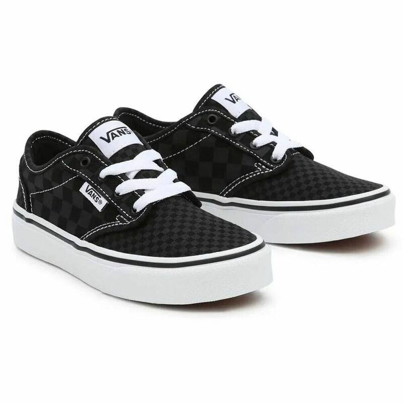 Zapatillas Deportivas Infantiles Vans Atwood Tonal Mix Check Negro