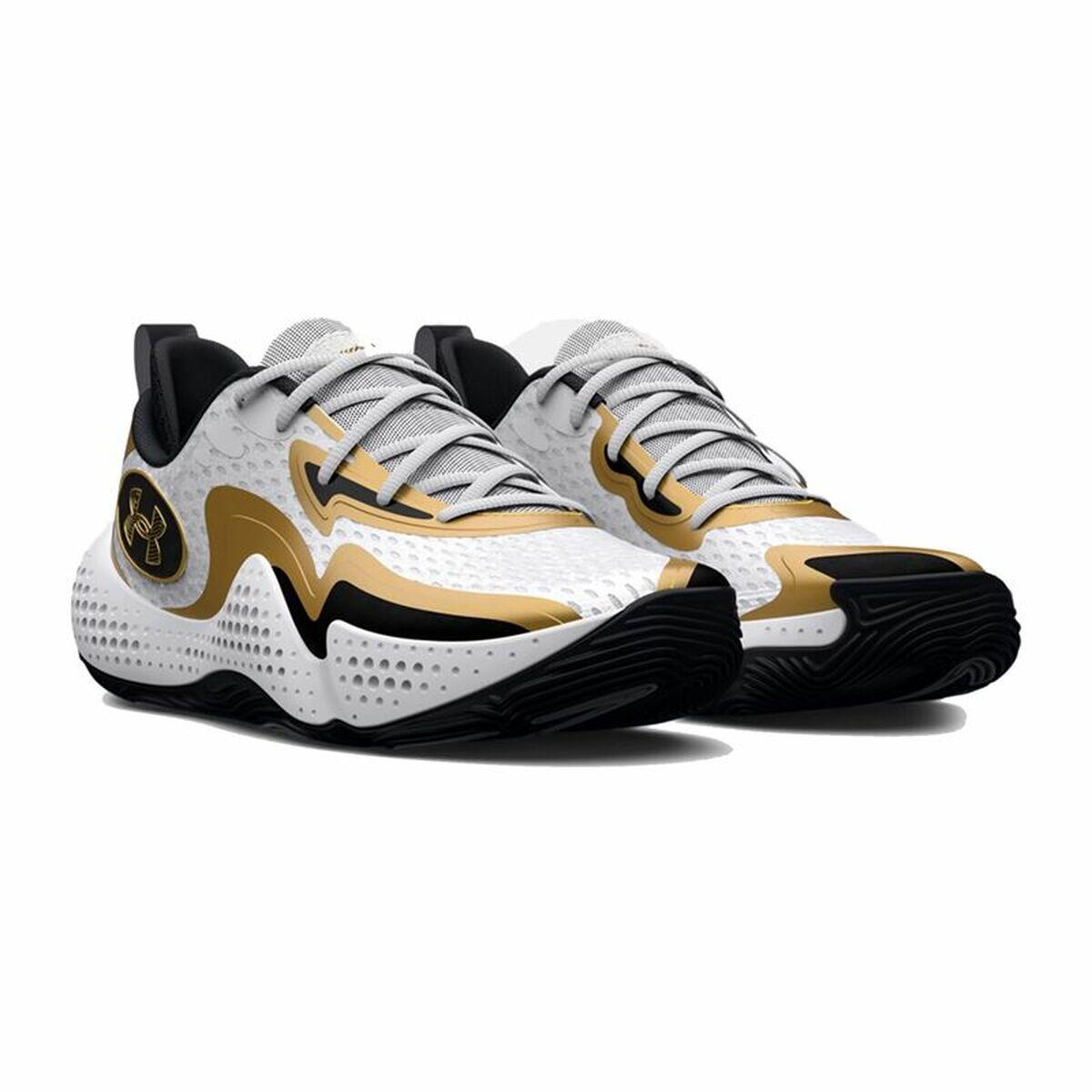 Basketbalschoenen voor Volwassenen Under Armour Spawn 5 Wit 5/5