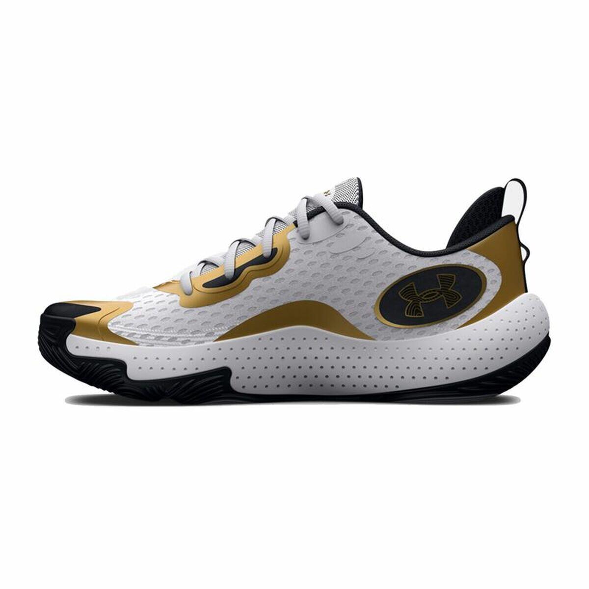 Basketbalschoenen voor Volwassenen Under Armour Spawn 5 Wit 2/5