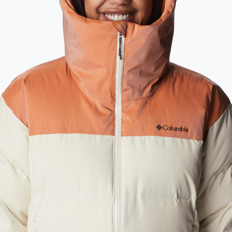 Kurtka puchowa Opal Hill Mid Down Jacket - piaskowy