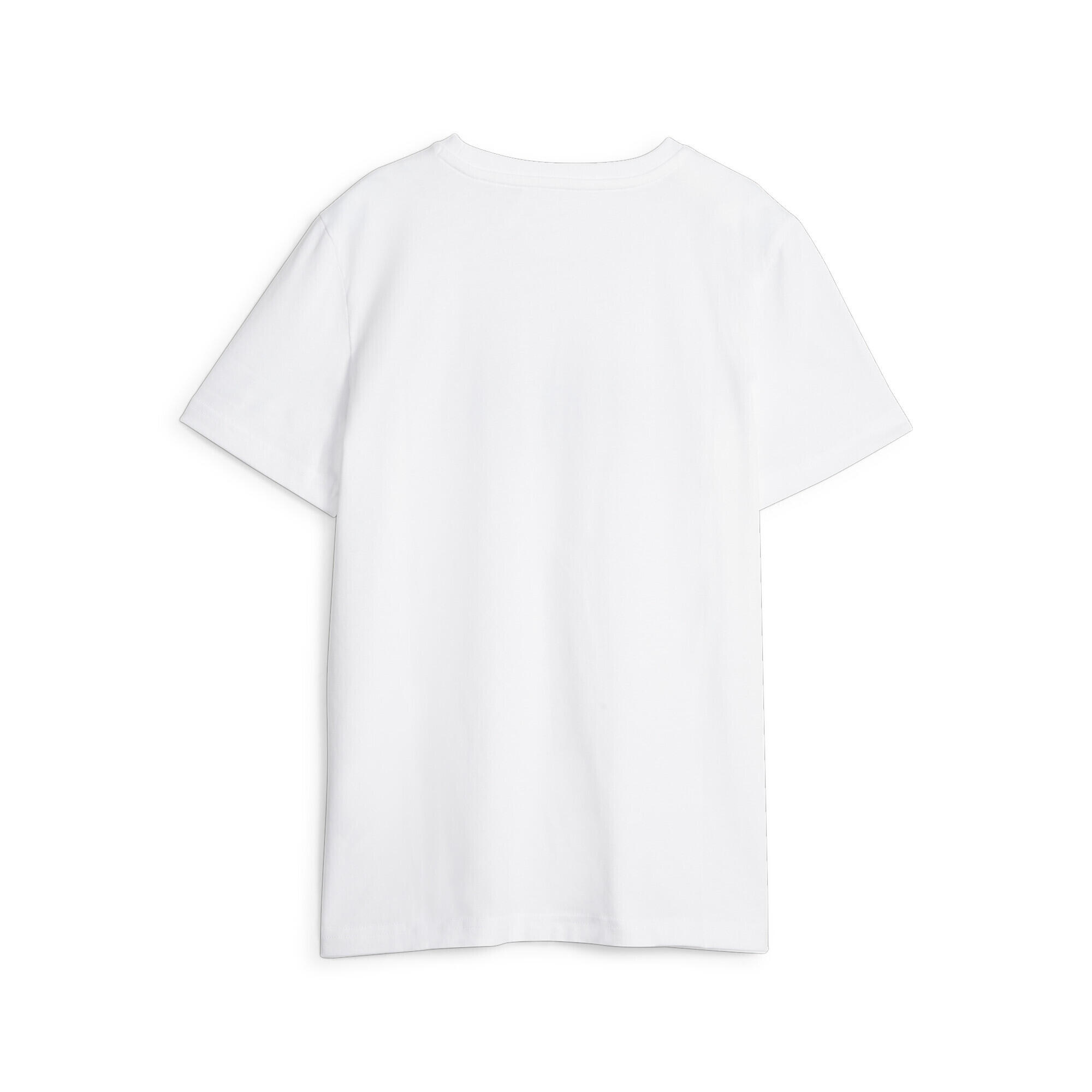 T-shirt con logo N. 1 Celebration da ragazzo PUMA White 5/5