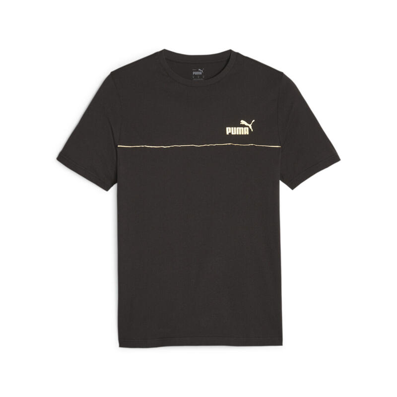 Camiseta ESS+ MINIMAL GOLD Hombre PUMA Black