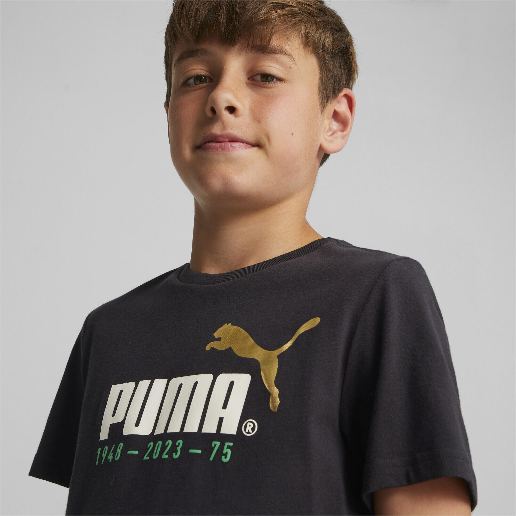 Camiseta Niño No. 1 Logo Celebration PUMA Black 3/5