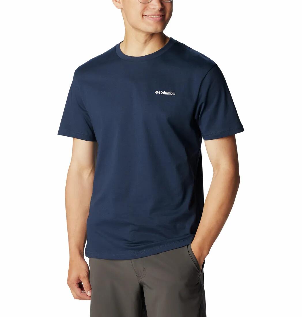 Columbia Camiseta De Manga Corta Csc Basic Logo™ Azul Marino 4/6