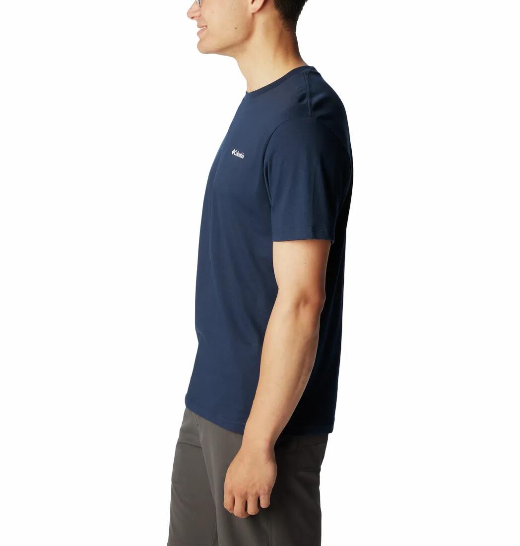 Columbia Camiseta De Manga Corta Csc Basic Logo™ Azul Marino 3/6