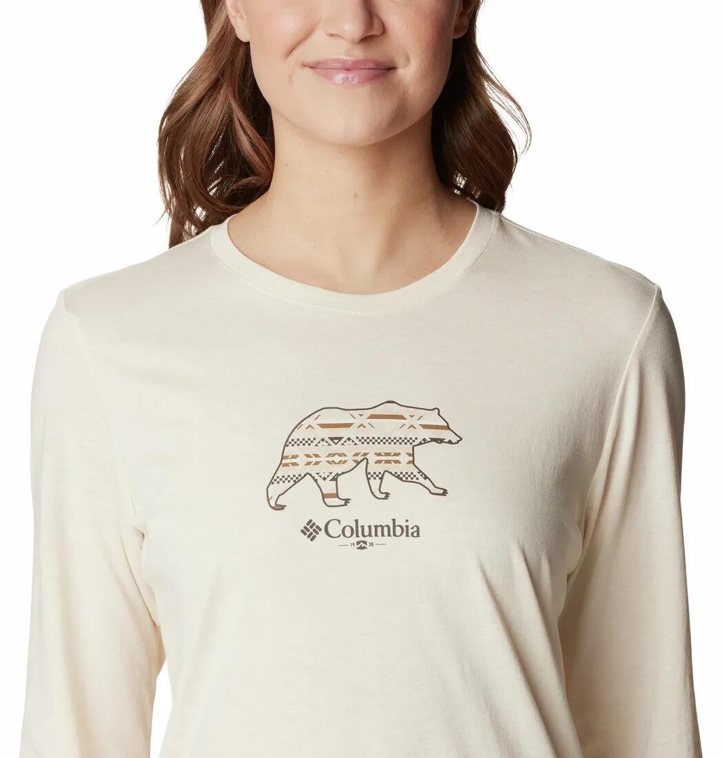 Koszulka z długiem rękawem Damska Columbia Hidden Haven LS Tee Longsleeve 5/6