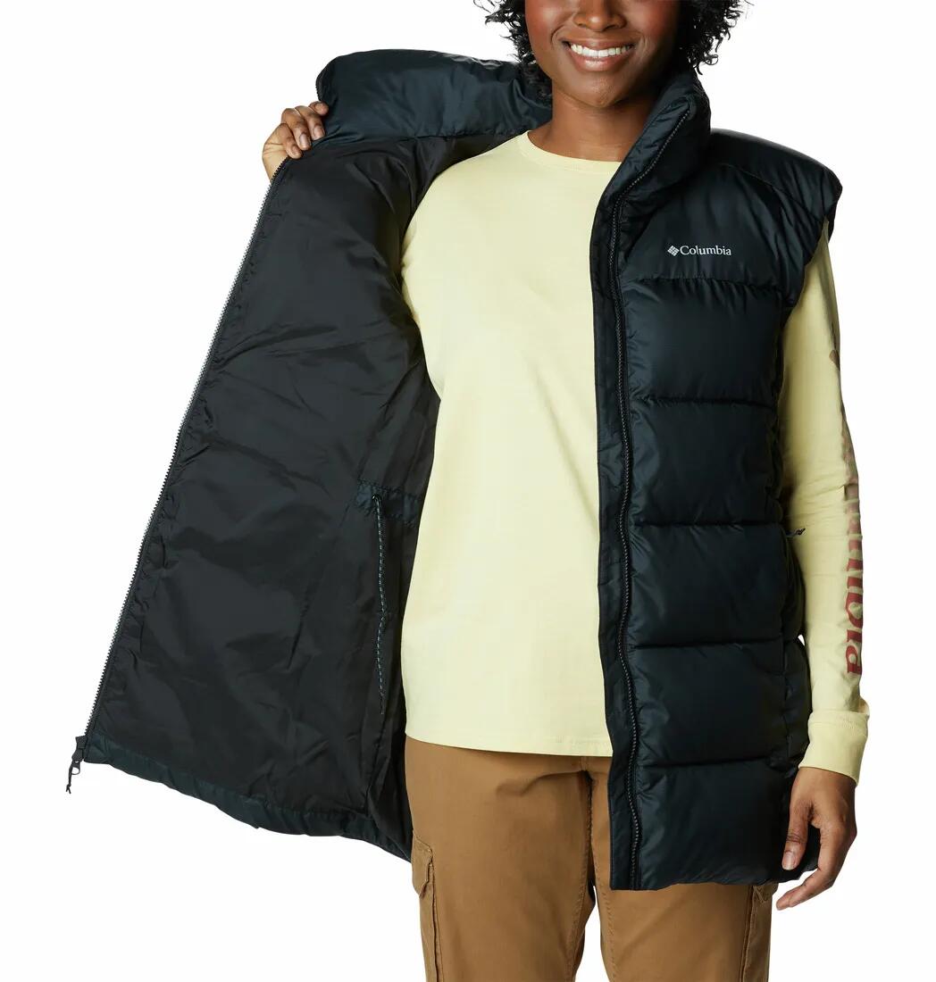 Westen Puffect Mid Vest Damen - Schwarz 5/7