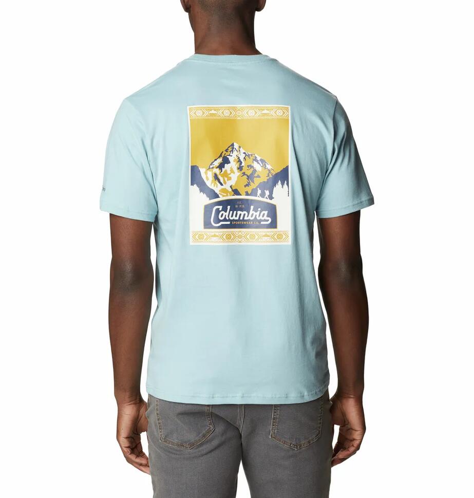 Koszulka Turystyczna Męska Columbia CSC Seasonal Logo T-Shirt