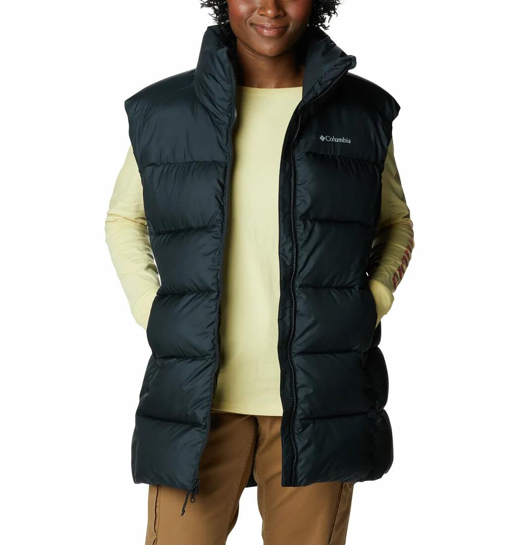 Westen Puffect Mid Vest Damen - Schwarz 3/7