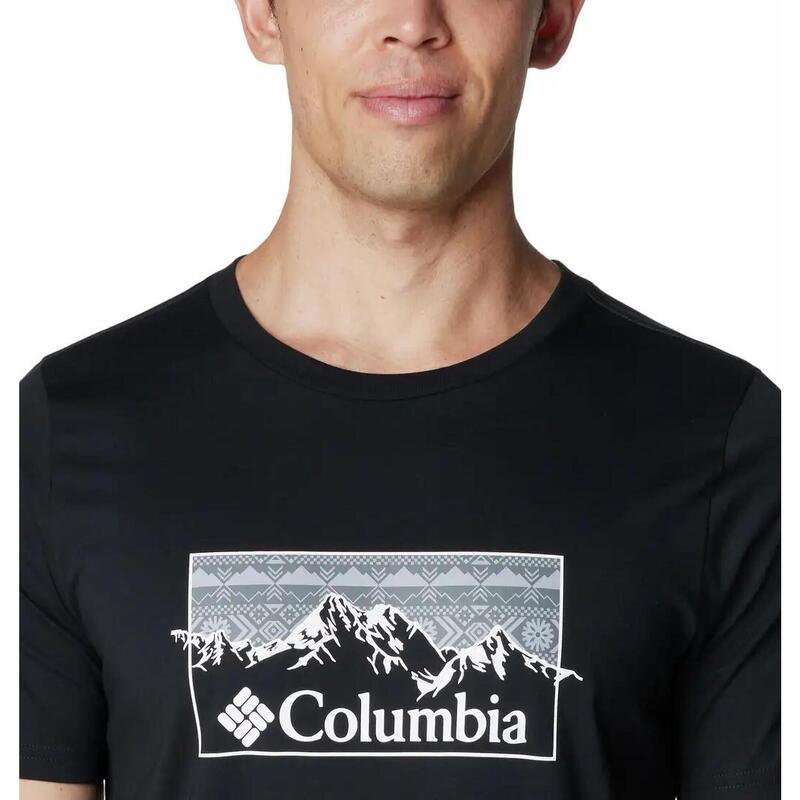 Koszulka Turystyczna Męska Columbia CSC Seasonal Logo T-Shirt