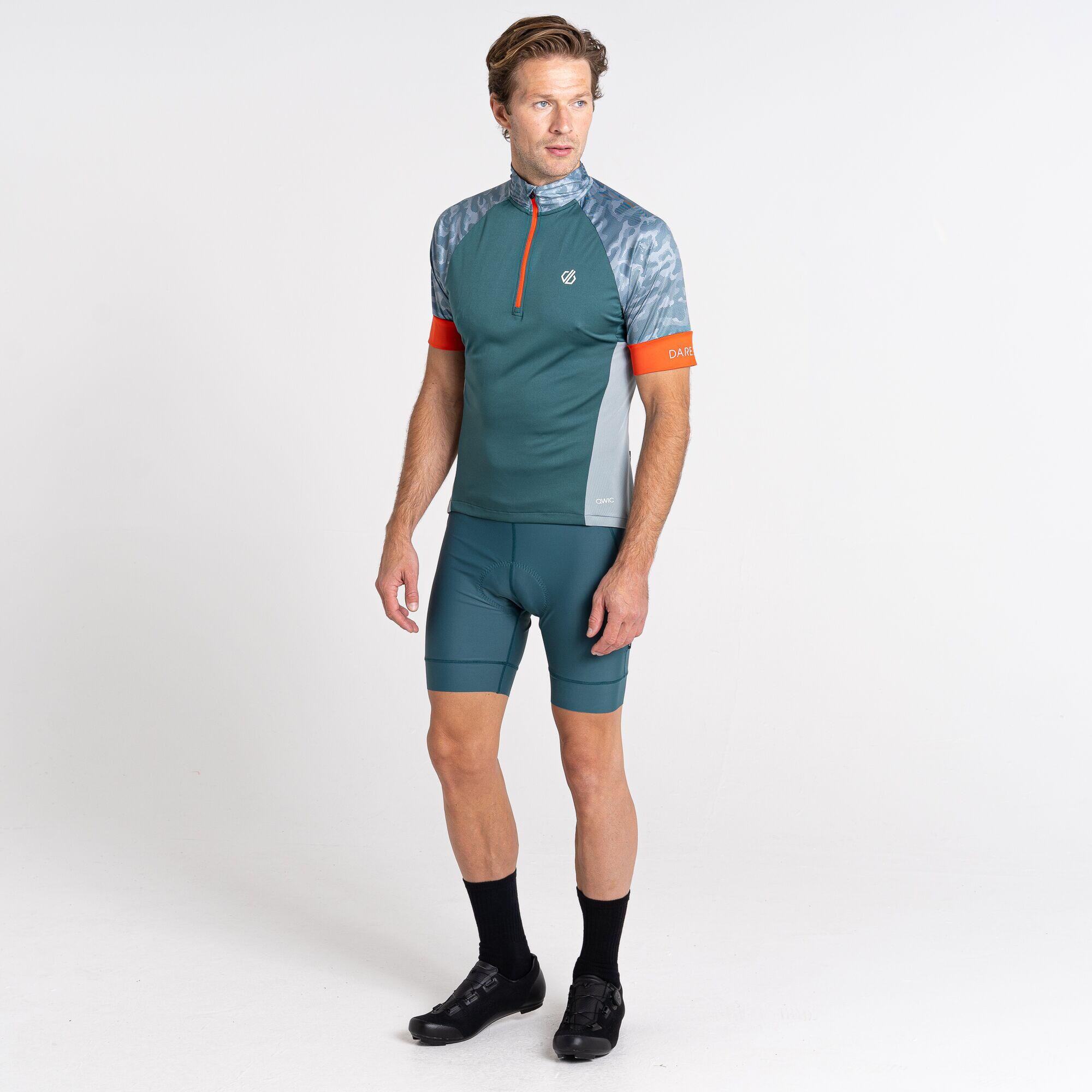 Stay the Course III Men's Cycling Half-Zip, Short Sleeve Jersey 2/5