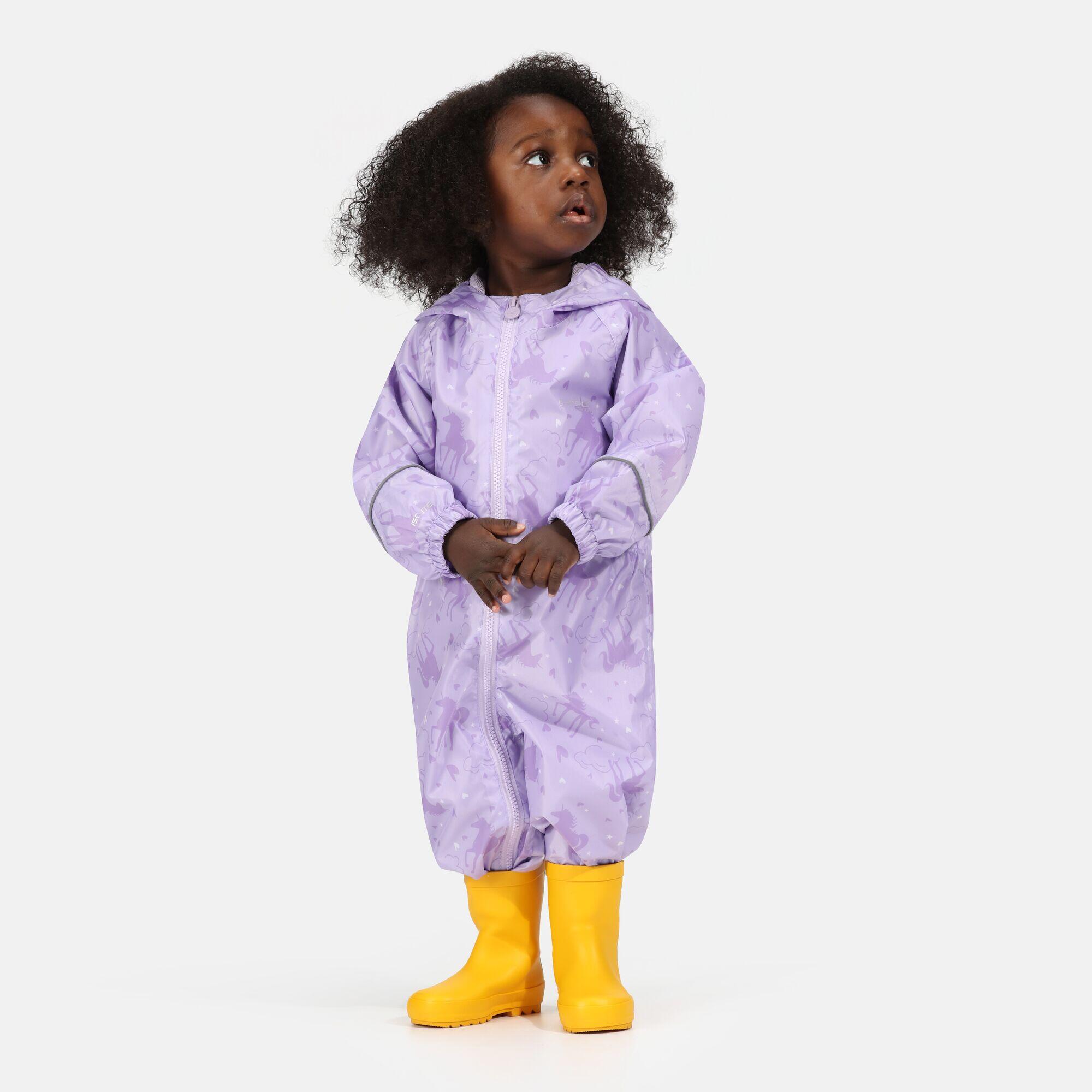 REGATTA Kids' Pobble Waterproof Puddle Suit