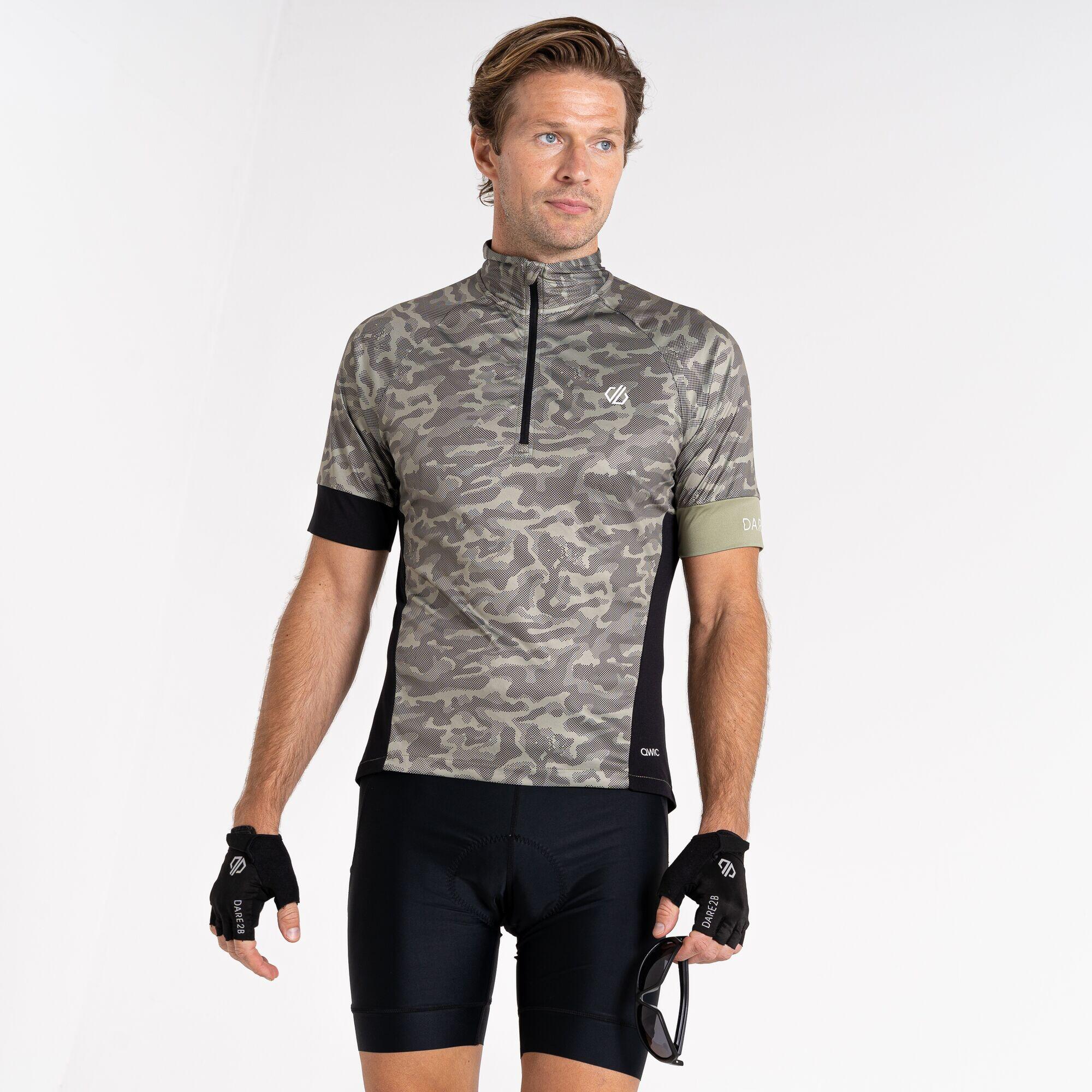 DARE 2B Stay the Course III Men's Cycling Half-Zip, Short Sleeve Jersey