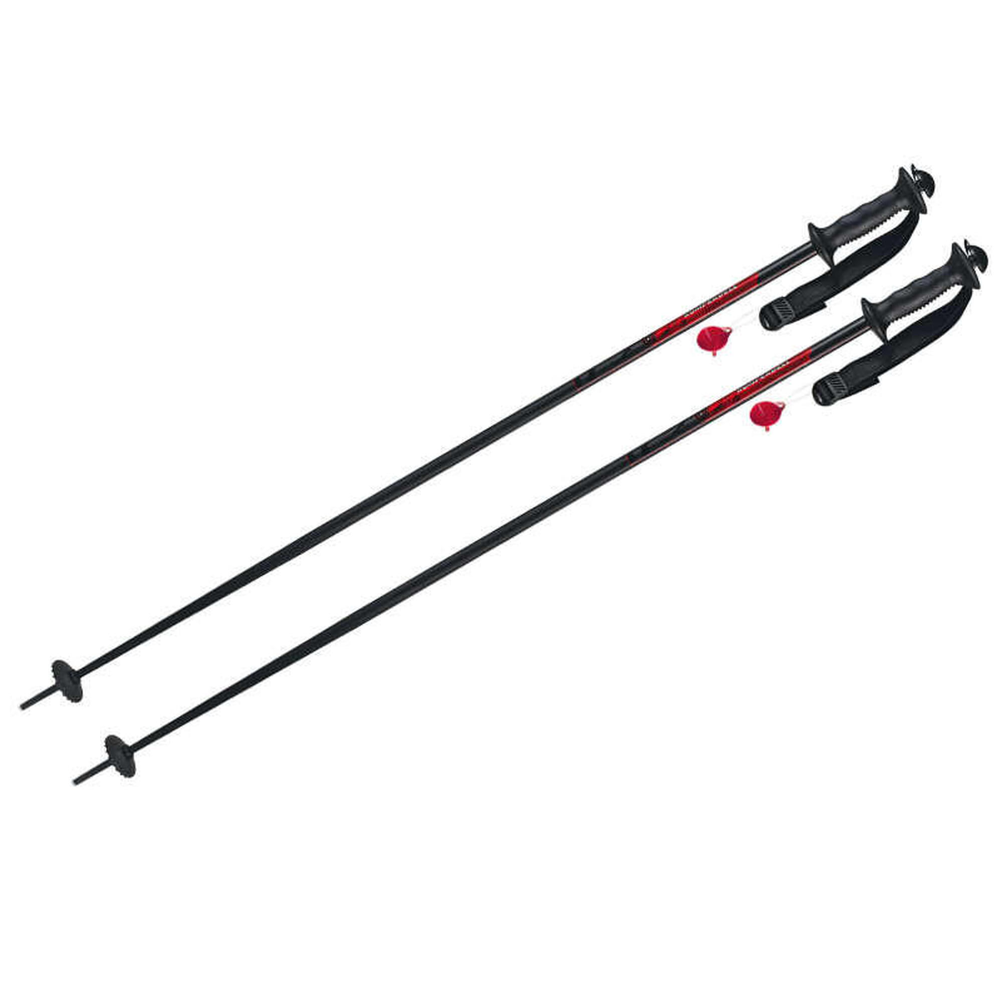 Bâtons de Ski Komperdell Schnapspole Baton Gourde - Noir - 110 cm