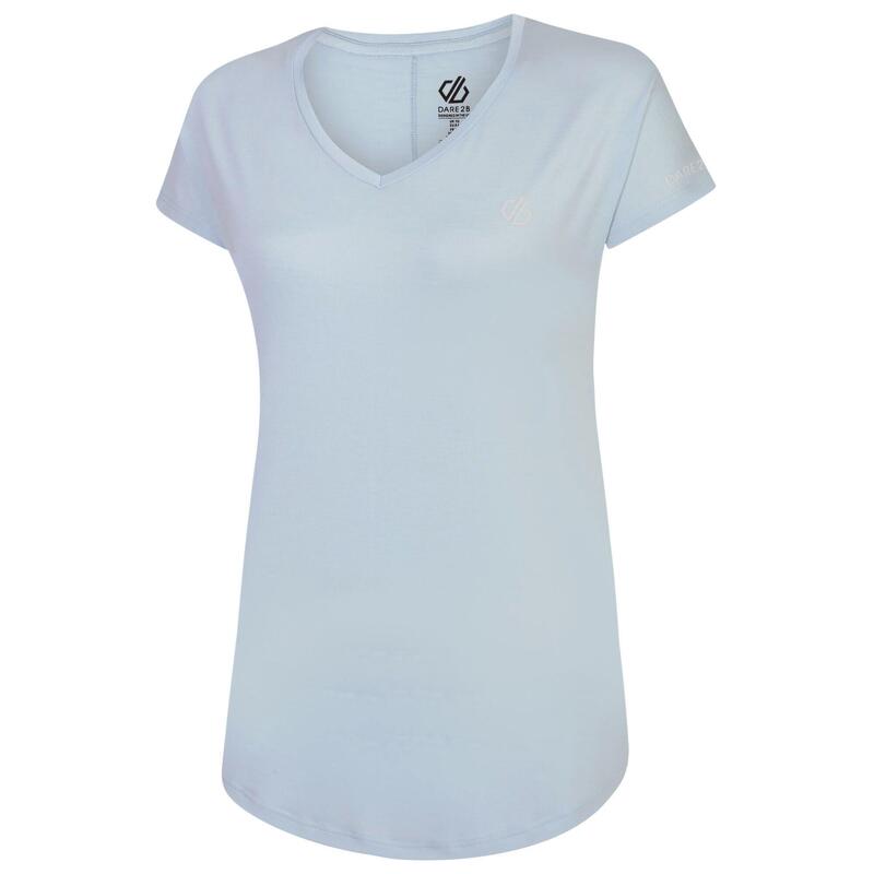 Het Vigilant sportieve, lichtgewicht T-shirt voor dames