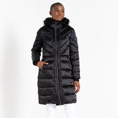 Dare 2b dare2b jassen suppressionlongjk dames blk/blkshine