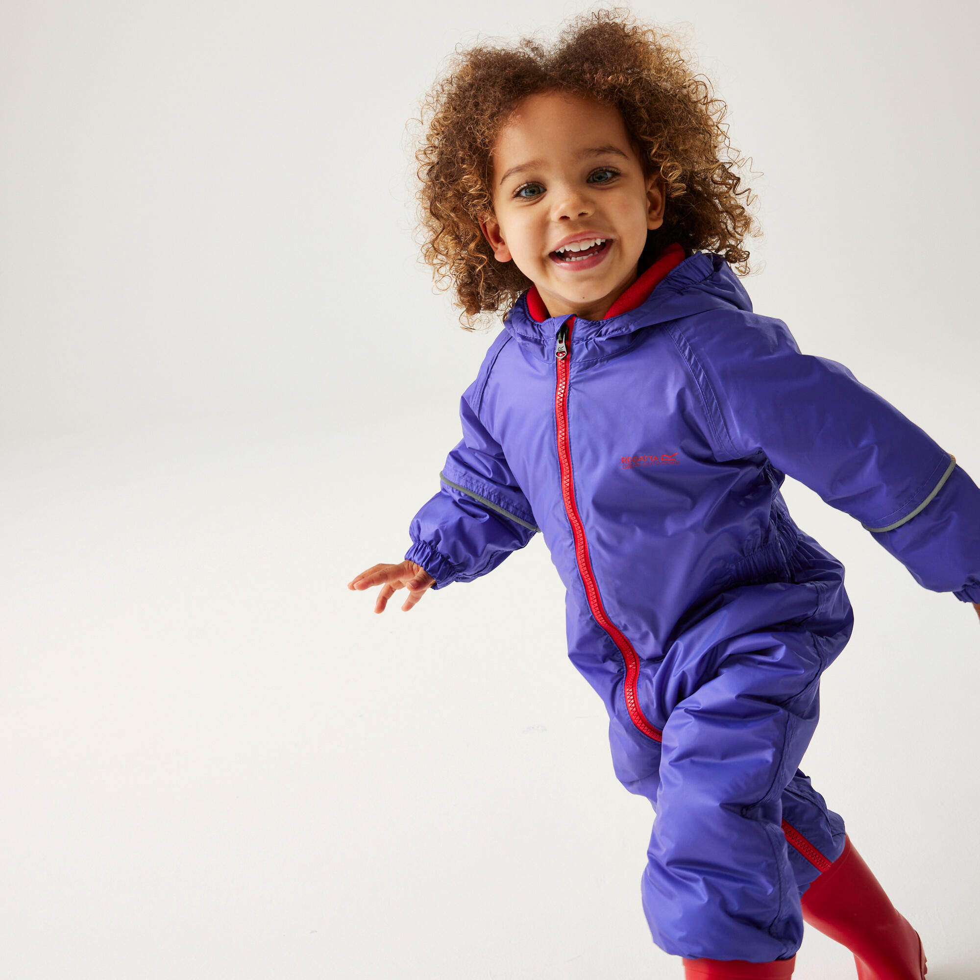 Regatta - Splosh Iii Combinaison De Randonnée Imperméable Pour Enfant - Combinaison De Ski - Rose - 24 Mois-3 Ans - Decathlon