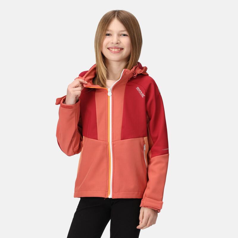 Haydenbury softshell wandeljas voor kinderen