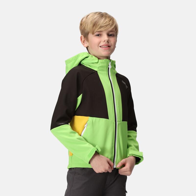 Haydenbury softshell wandeljas voor kinderen