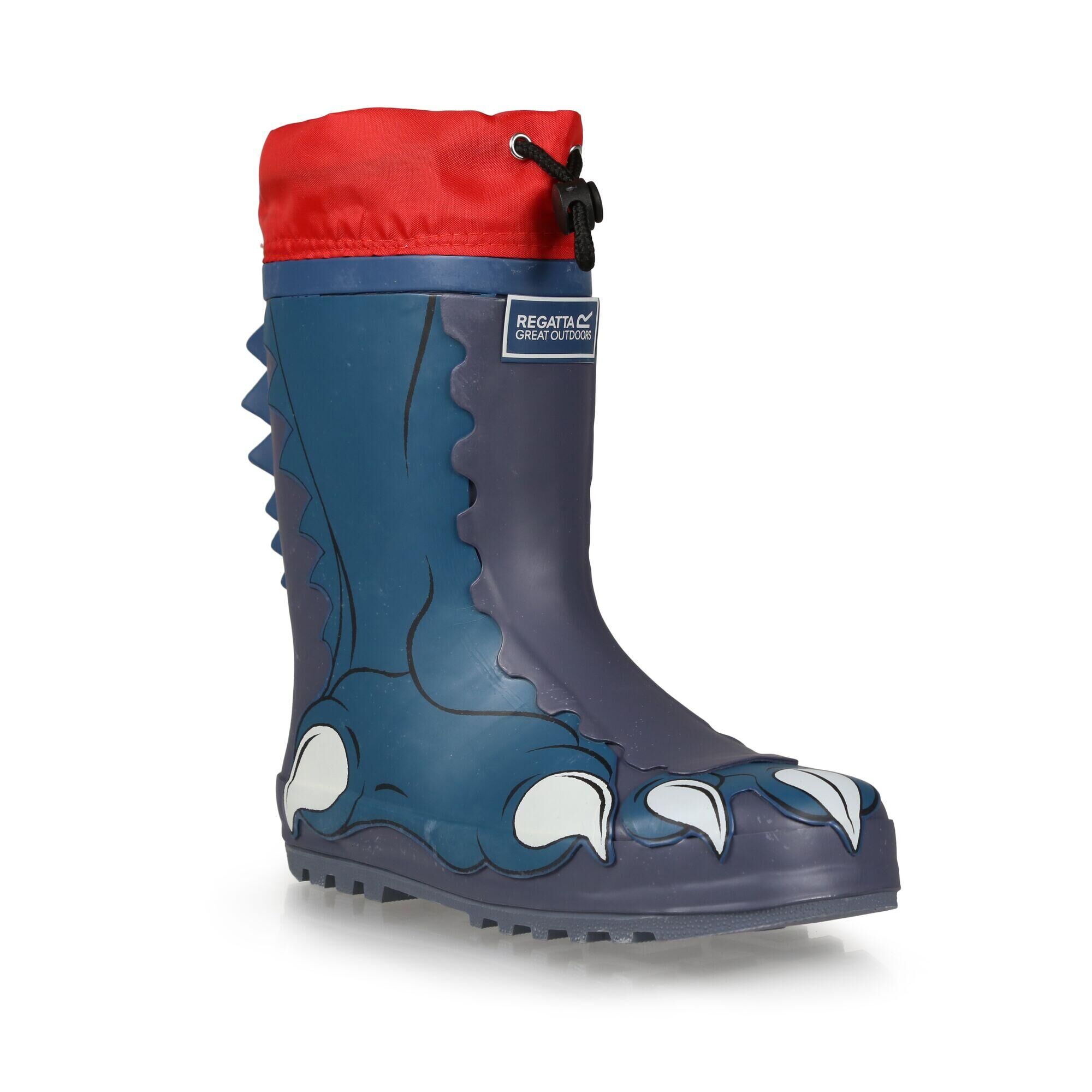 REGATTA Mudplay Junior Kids Walking Wellington Boots