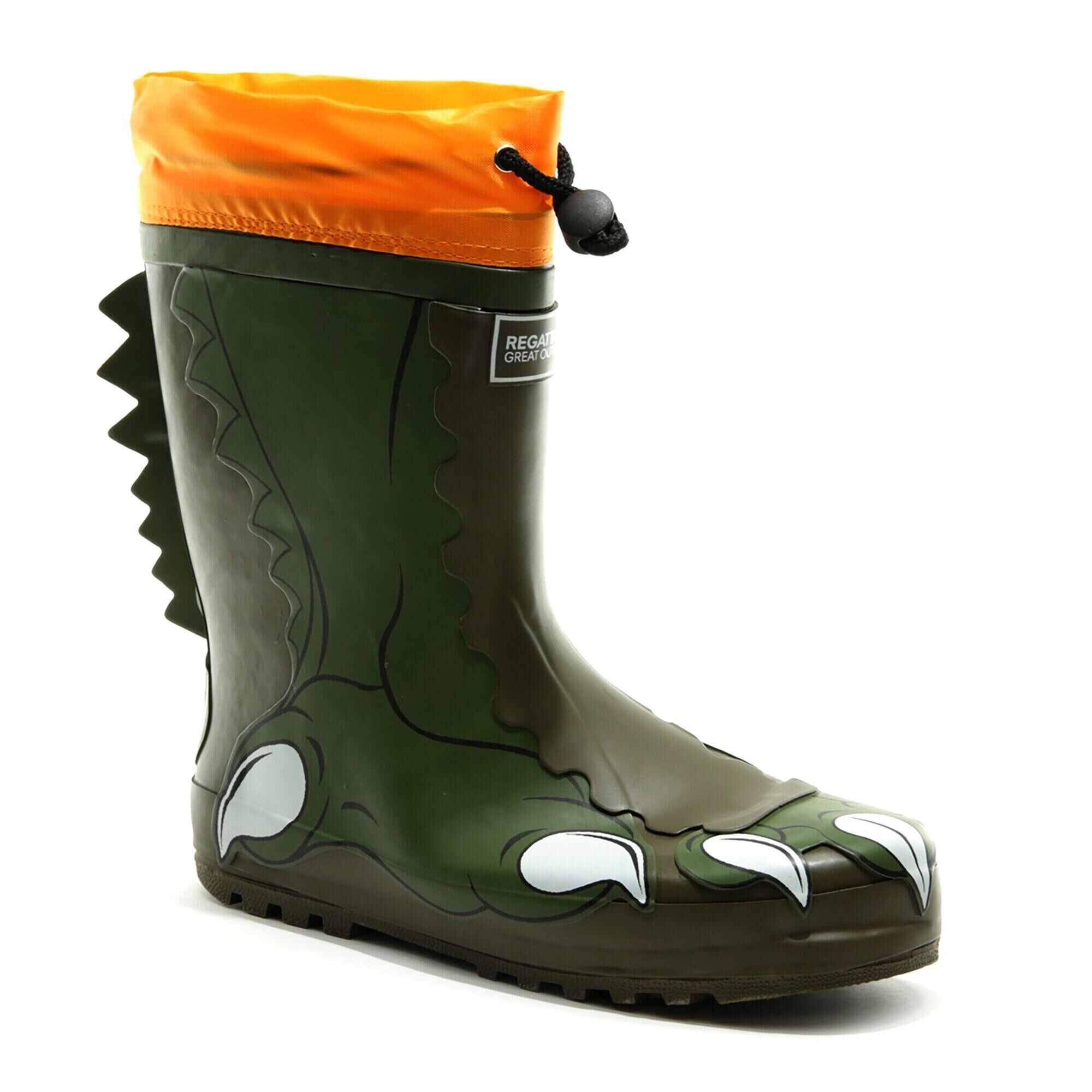 REGATTA Mudplay Junior Kids Walking Wellington Boots