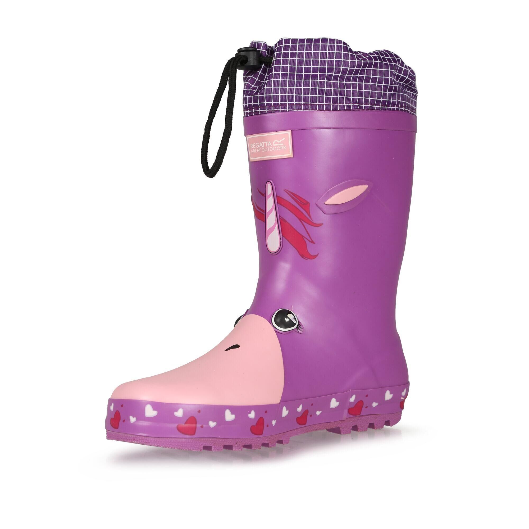 REGATTA Mudplay Junior Kids Walking Wellington Boots