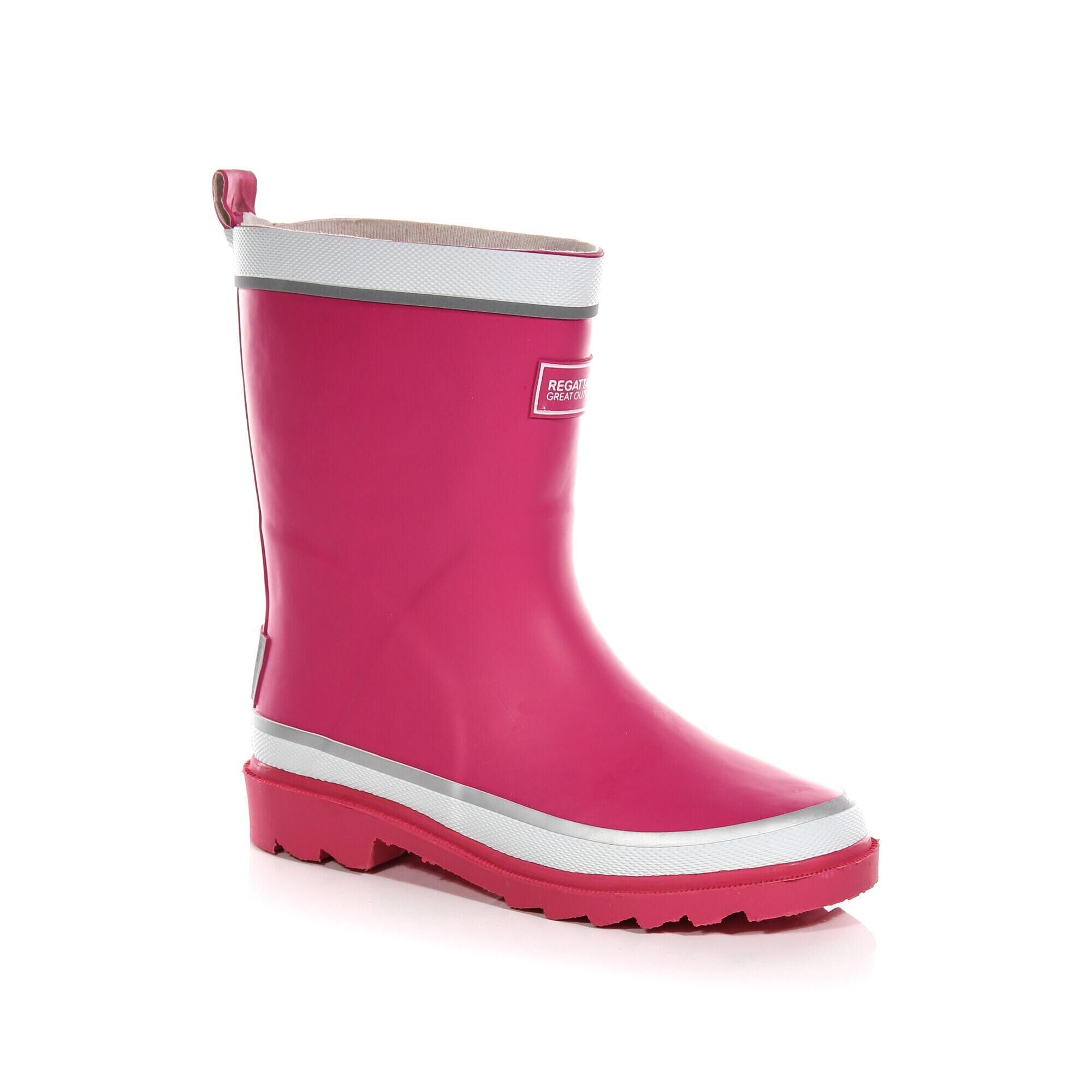 REGATTA Foxfire Junior Kids Walking Wellington Boots