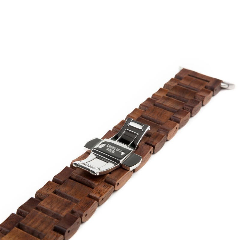 Pulseira Woodcessories EcoStrap Watch Band 42/44 madeira/cinza