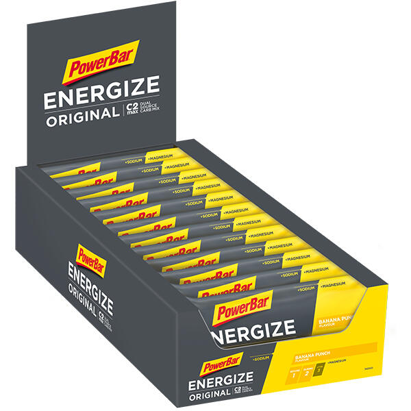 POWERBAR Energierepen - Energize Reep (15x55g) - Banaan