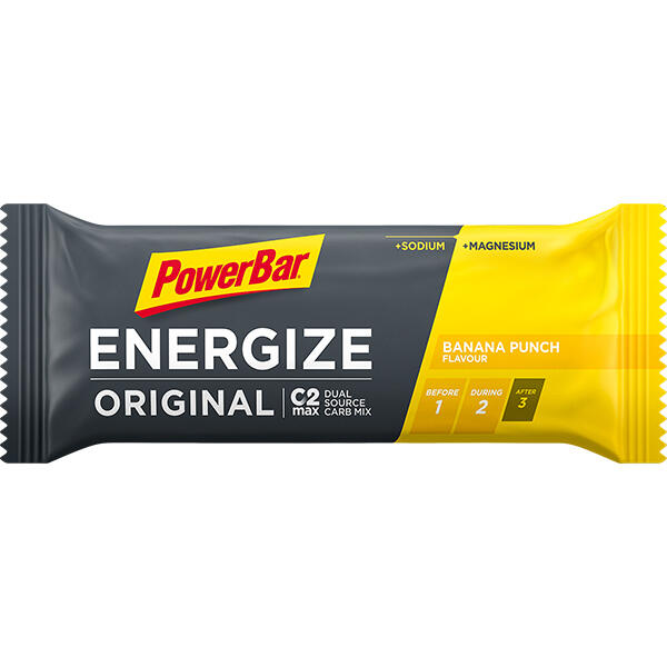 Powerbar Energize Original Banana Punch 15x55g - High Carb Energieriegel