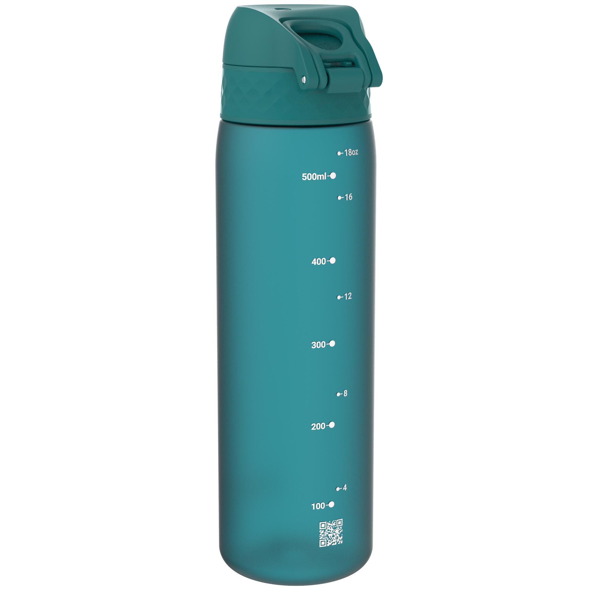 Bidon na wodę ION8 500ml z atestem PZH – szczelny, lekki, bez BPA 4/8