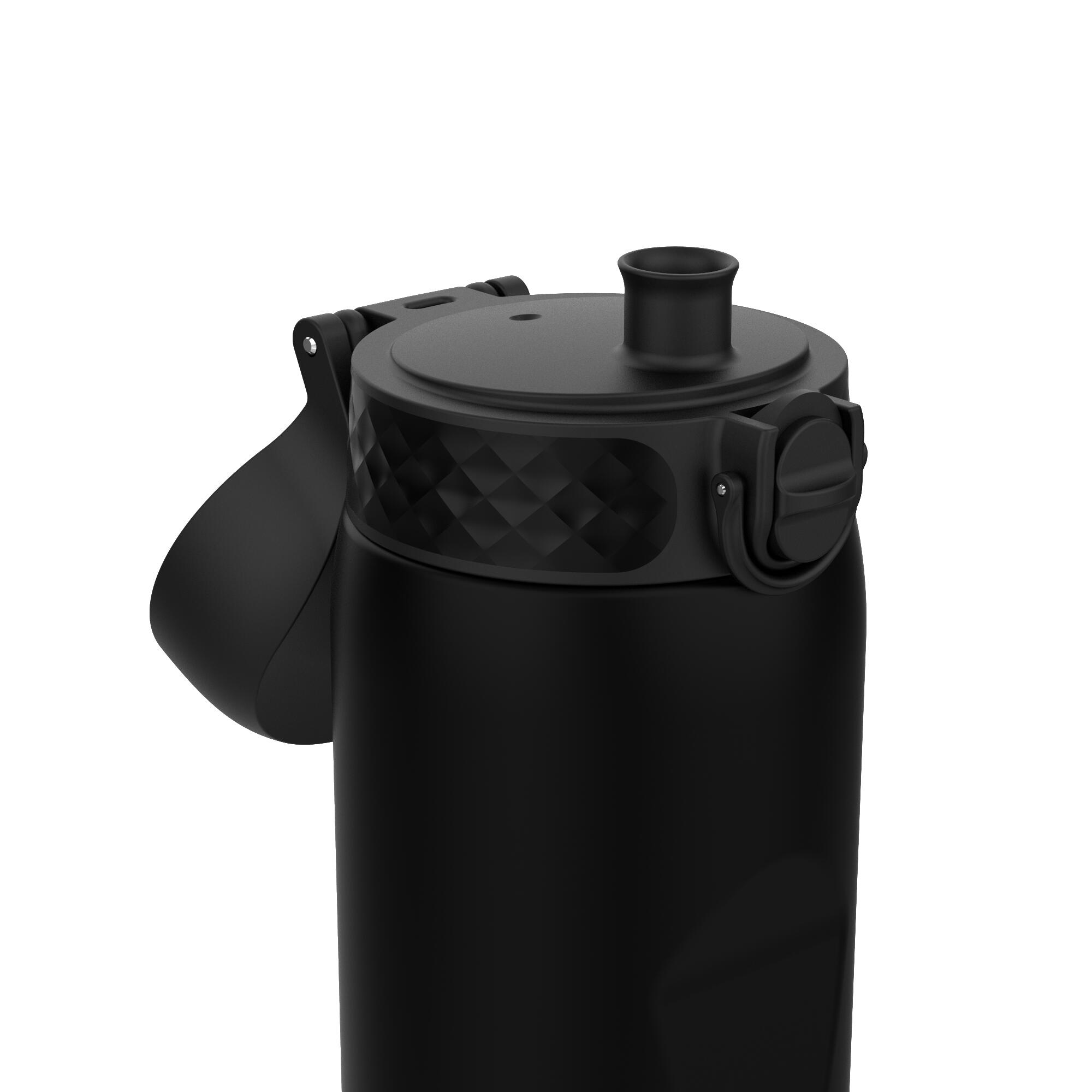 Leak Proof 1 litre Water Bottle, Recyclon™, Black, 1L 3/7