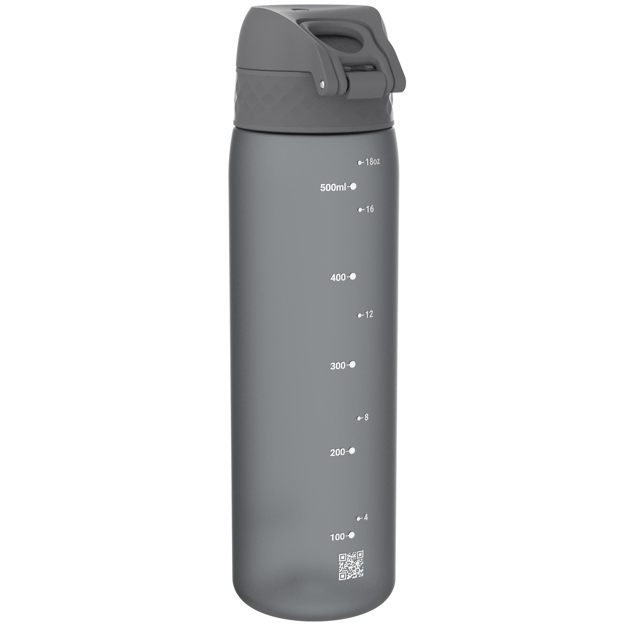 Bidon na wodę ION8 500ml z atestem PZH – szczelny, lekki, bez BPA 4/8