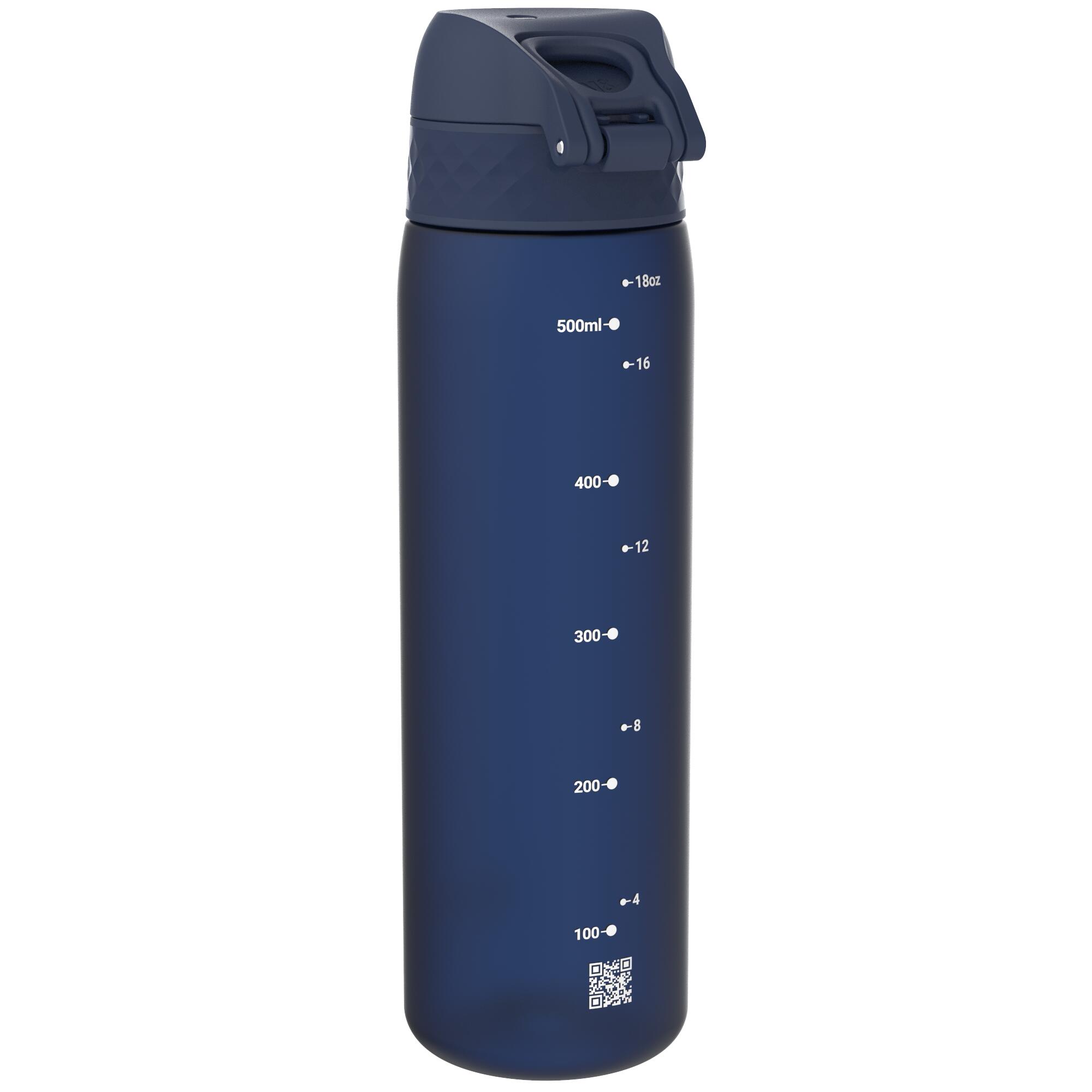 Bidon na wodę ION8 500ml z atestem PZH – szczelny, lekki, bez BPA 4/8