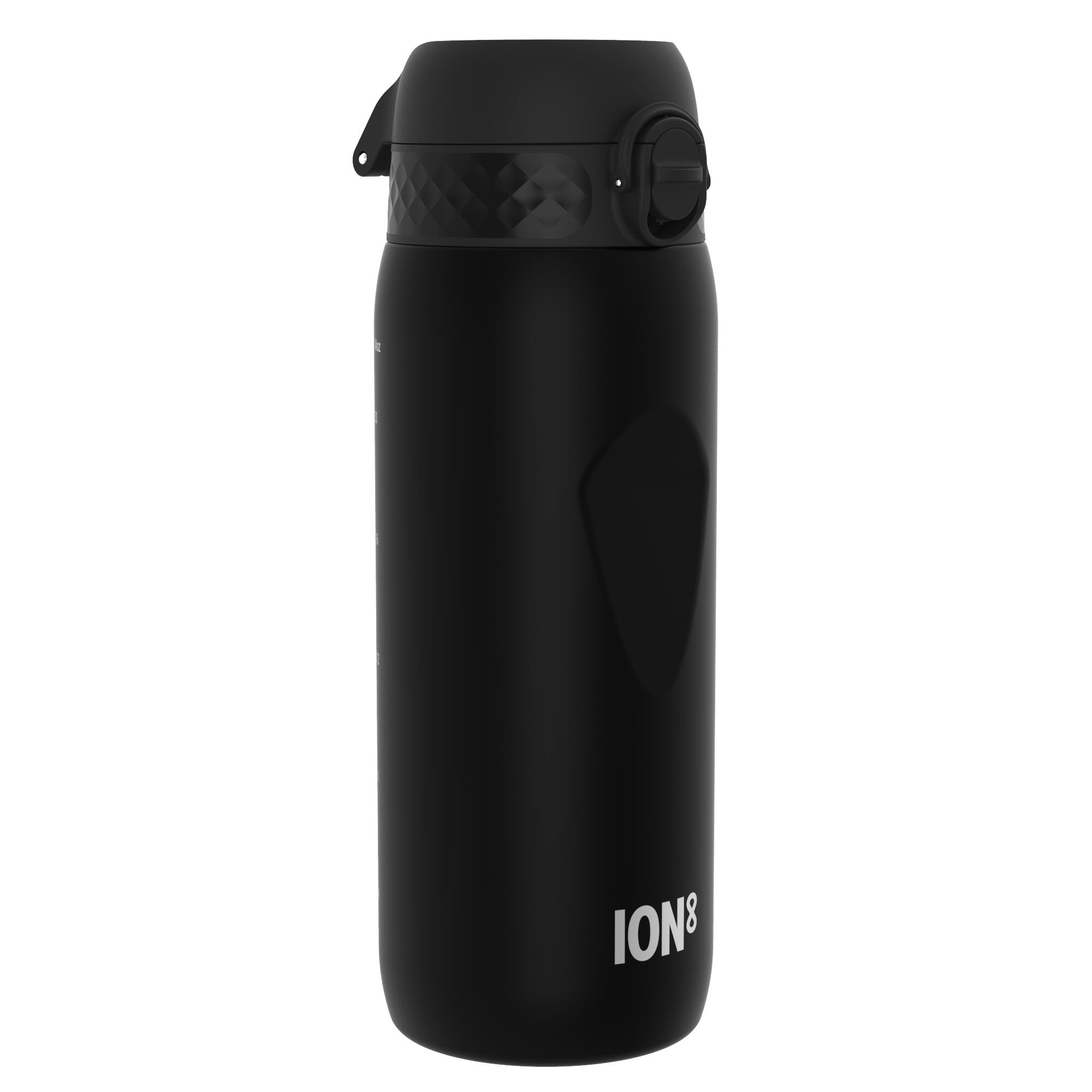 ION8 Leak Proof Water Bottle, Recyclon™, Black, 750ml (24oz)