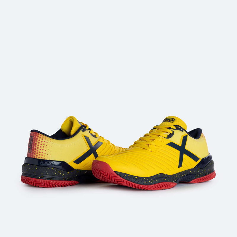 Zapatilla de pádel MUNICH Pad X adulto amarillo