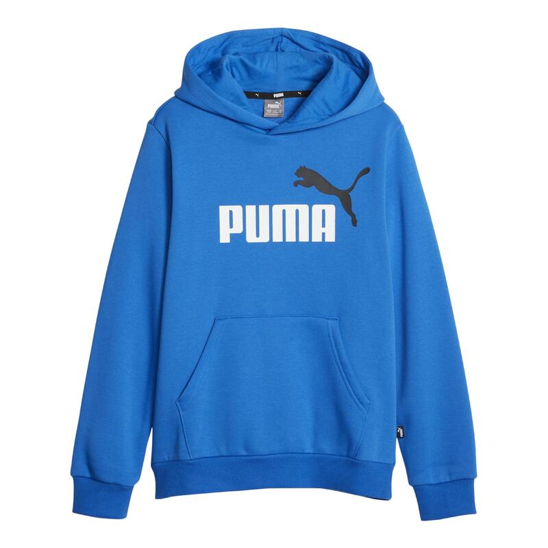 Sudadera Niño con Capucha PUMA ESS+ 2 Col Big Logo. Blue 586987 48