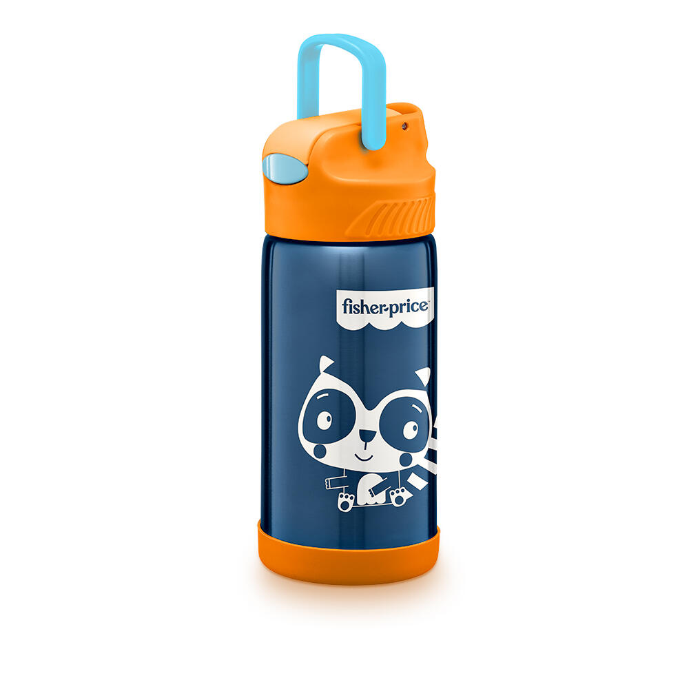 COPO TÉRMICO AÇO INOX HOT - COLD AZUL TUTTI FRUTI 3/4