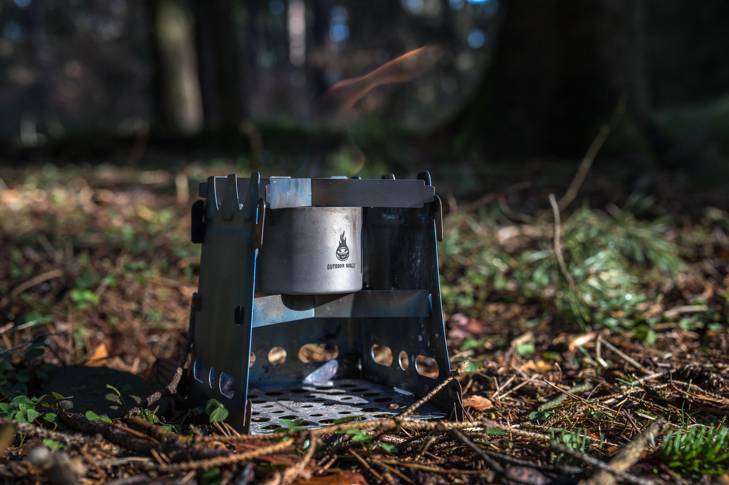 Titan Hobo V2 Pro mit Spiritusbrenner Einsatz 5/7