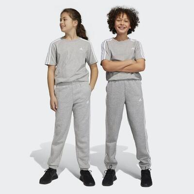 Essentials 3-stripes fleece broek