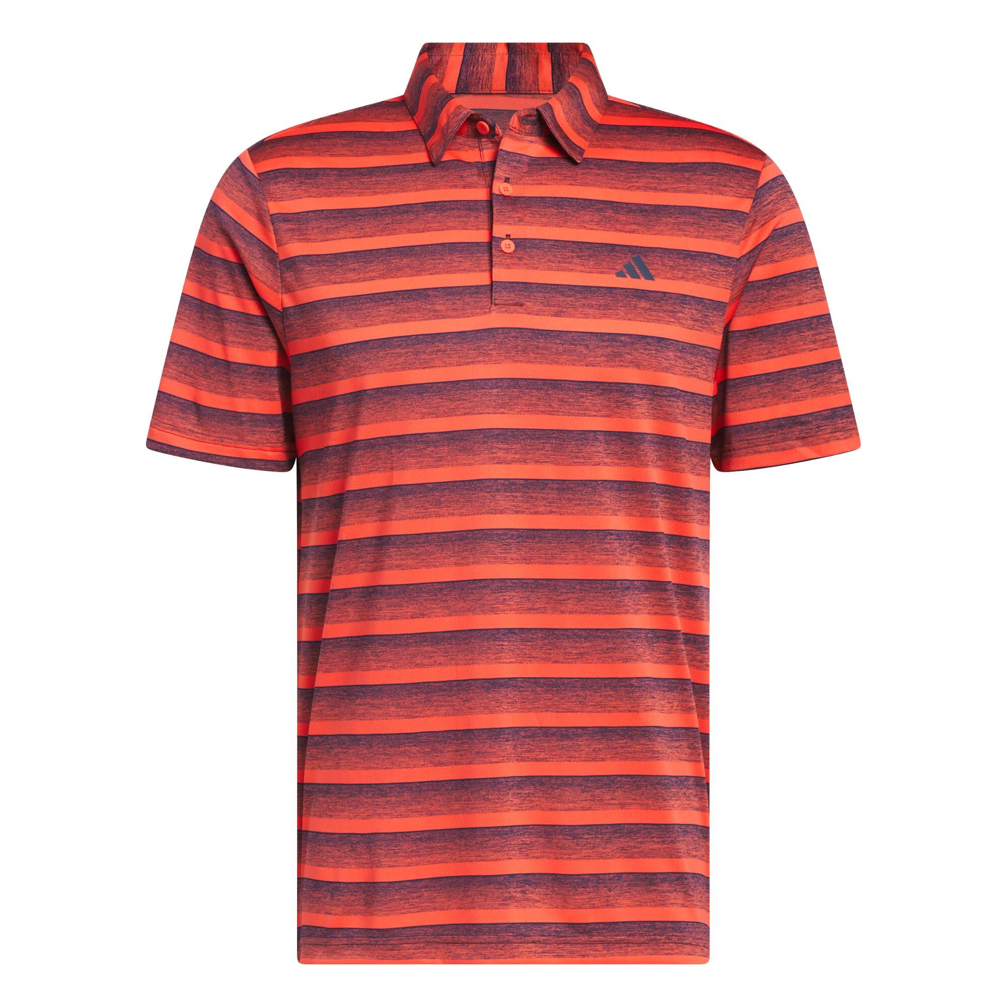 Two-Color Striped Golf Polo Shirt 2/5