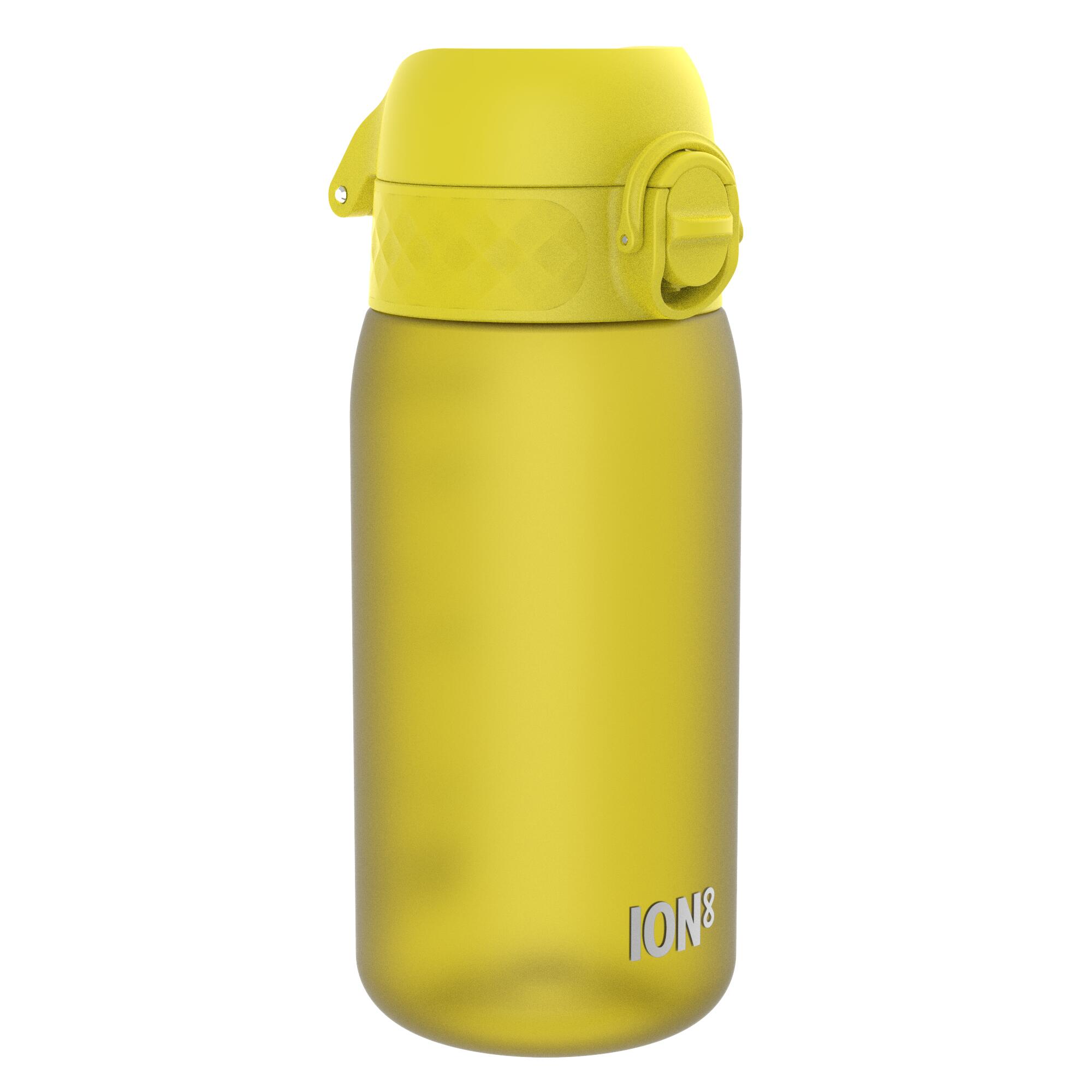 ION8 Leak Proof Kids Water Bottle, Recyclon™, Yellow, 350ml (12oz)
