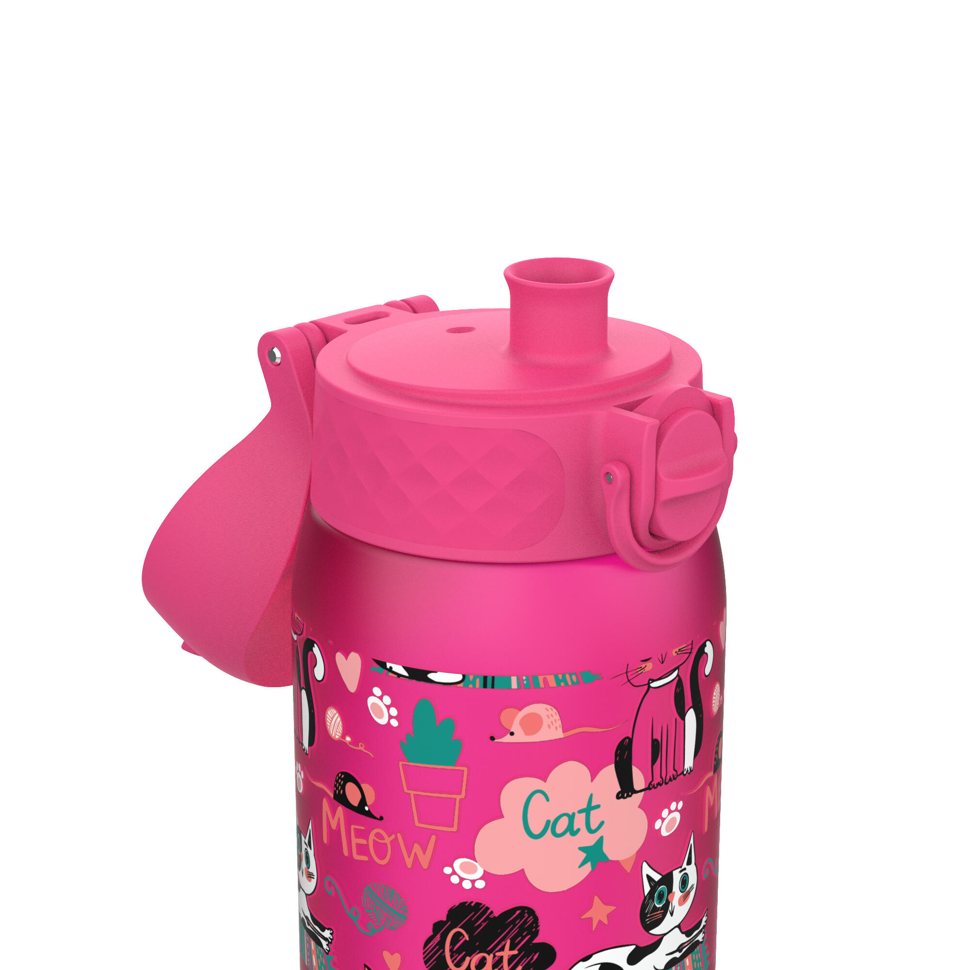 Bidon dziecięcy ION8 350ml z atestem PZH – szczelny, lekki, bez BPA 3/6